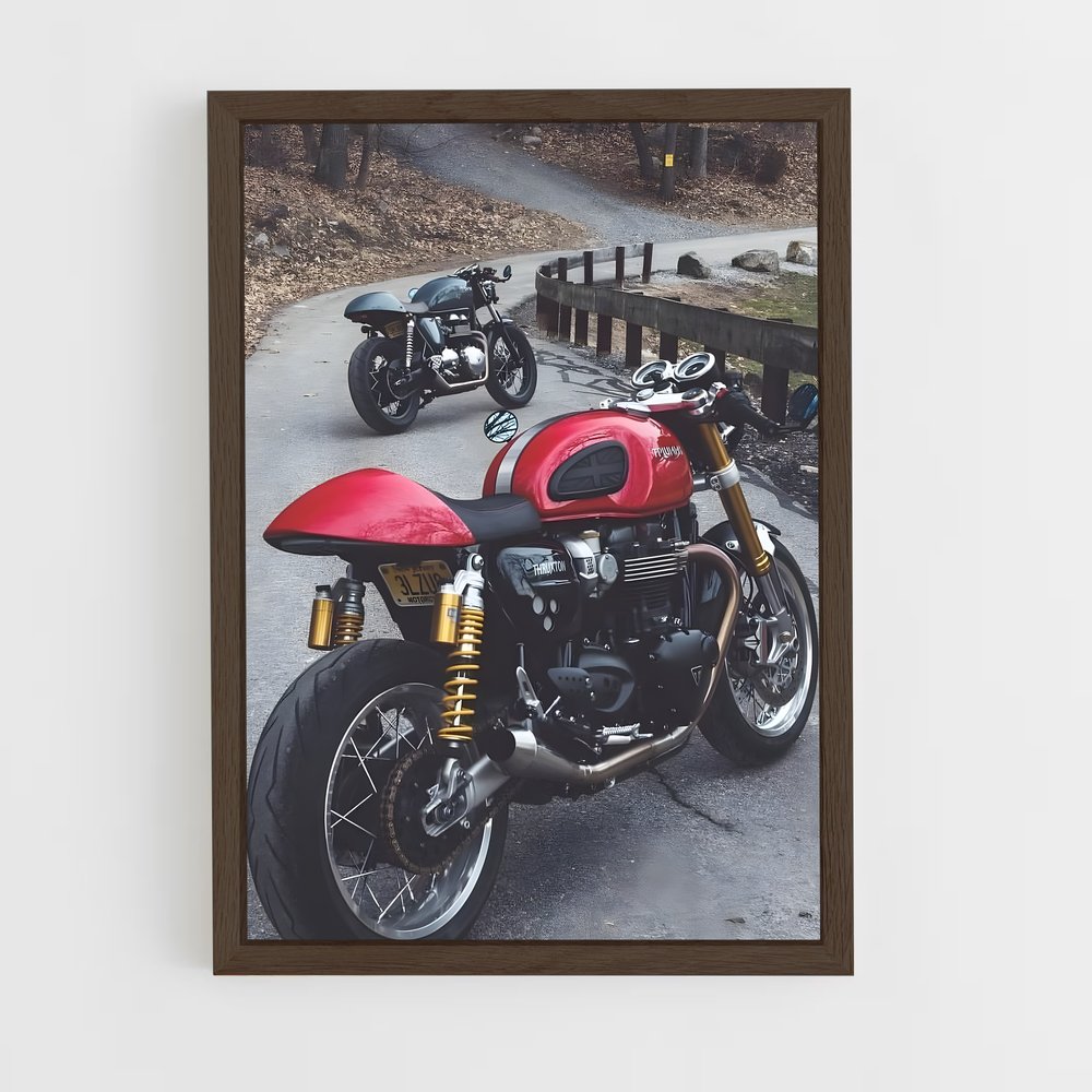 Poster Thruxton RS Radieux – affiche Triumph (vue 5)